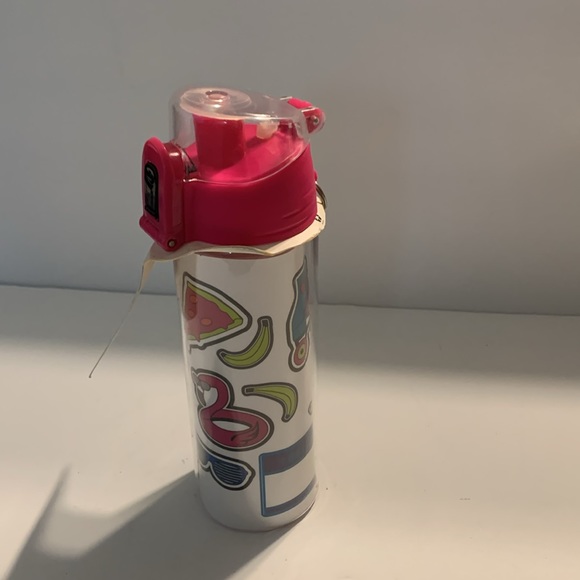 Yoobi Plastic Water Bottle With Stickers New - Picture 2 of 8